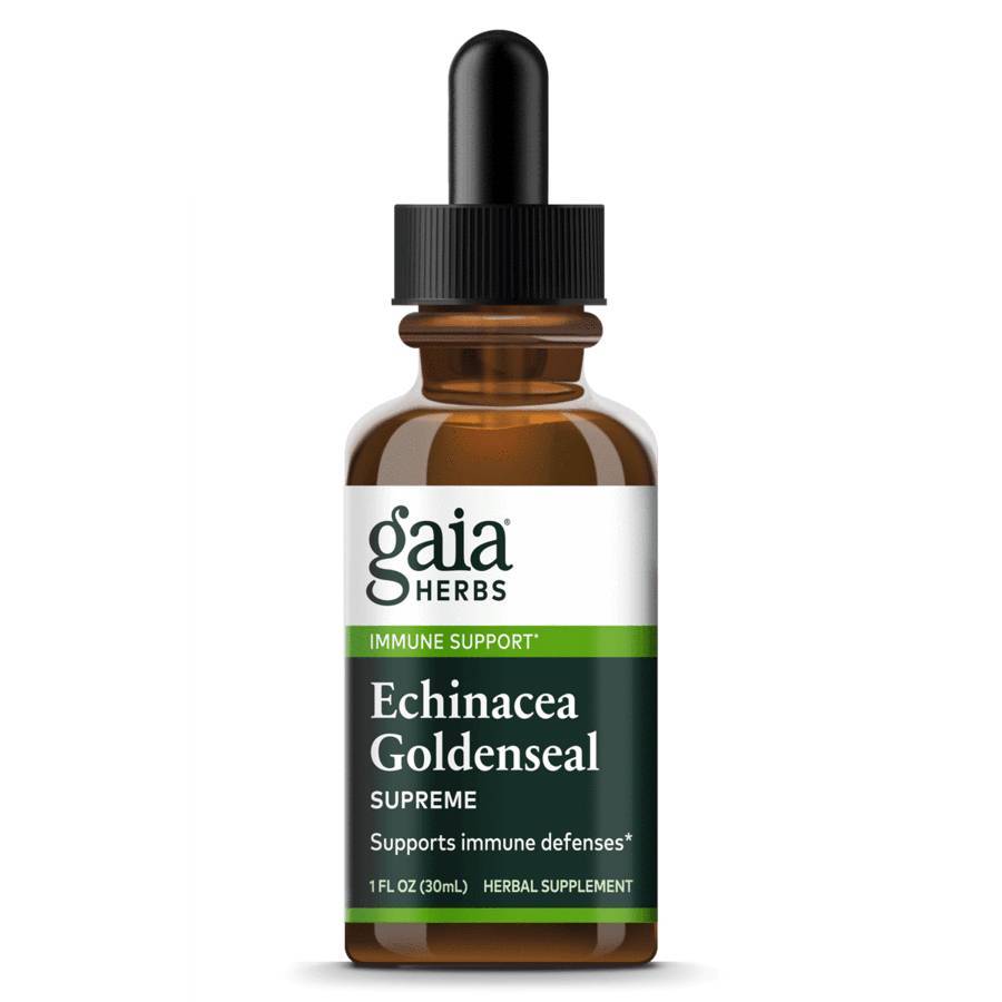 Gaia Herbs - Echinacea Goldenseal (Supreme) - 2 fl. oz (59 ml)