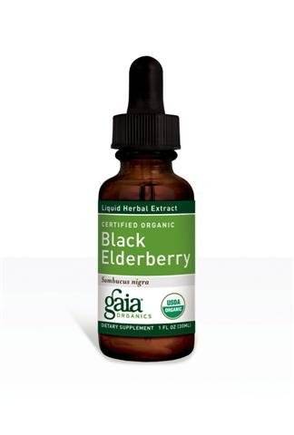 Gaia Herbs - Black Elderberry (Organic) - 1 fl. oz (30 ml)