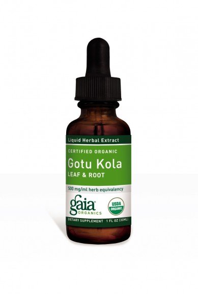 Gaia Herbs - Gotu Kola Leaf (Organic) - 1 fl. oz (30 ml)