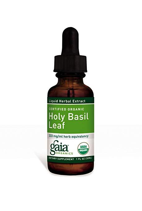 Gaia Herbs - Holy Basil Leaf (Organic) - 1 fl. oz (30 ml)
