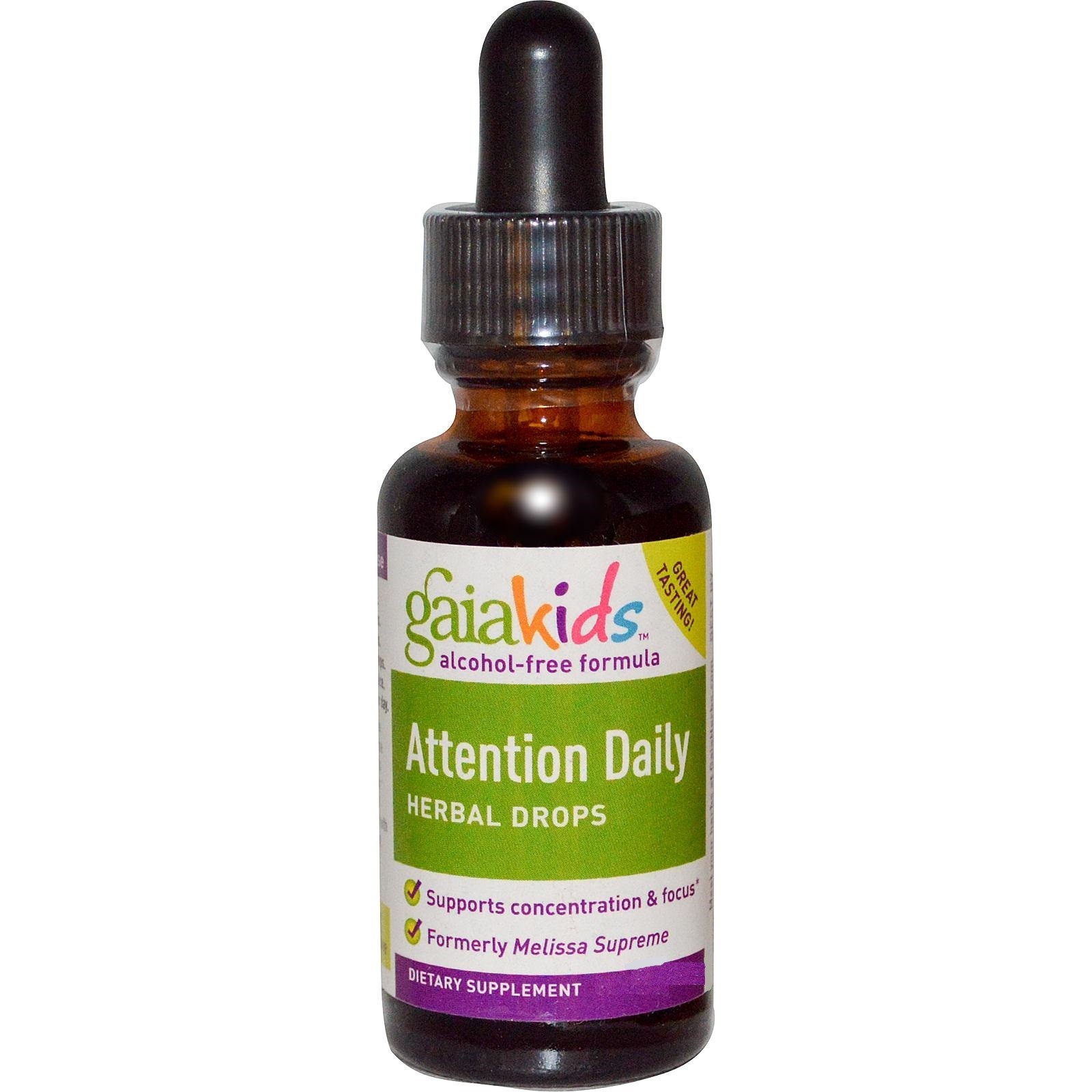 Gaia Herbs - Gaia Kids - Focus - 2 fl. oz (60 ml)