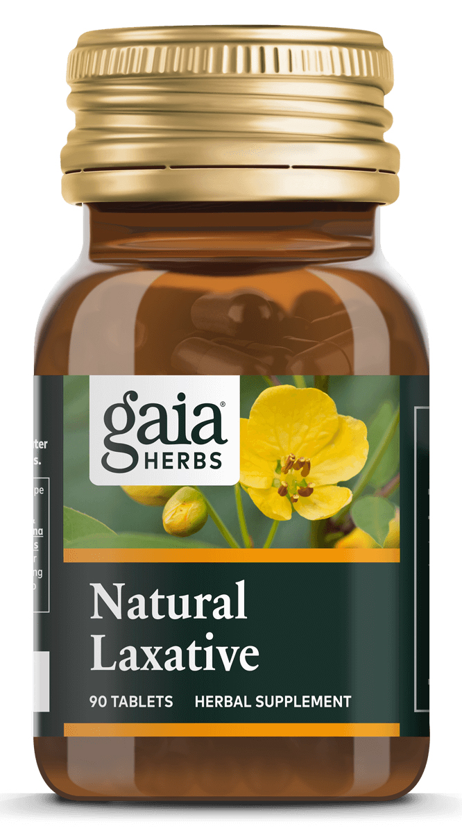 Gaia Herbs - Natural Laxative - 90 Tablets