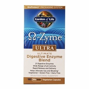 Garden of Life - O-Zyme ULTRA - 180 Vegetarian Capsules