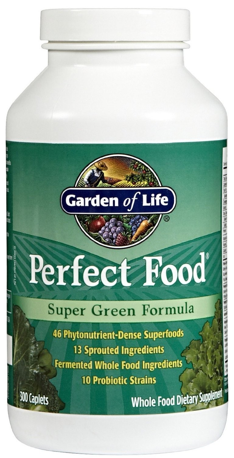 Garden of Life - Perfect Food - Super Green Formula - 300 Vegetarian