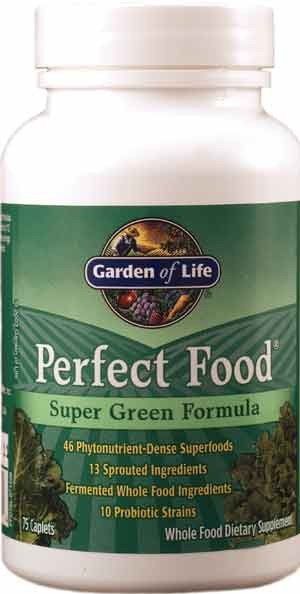Garden of Life - Perfect Food - Super Green Formula - 75 Vegetarian
