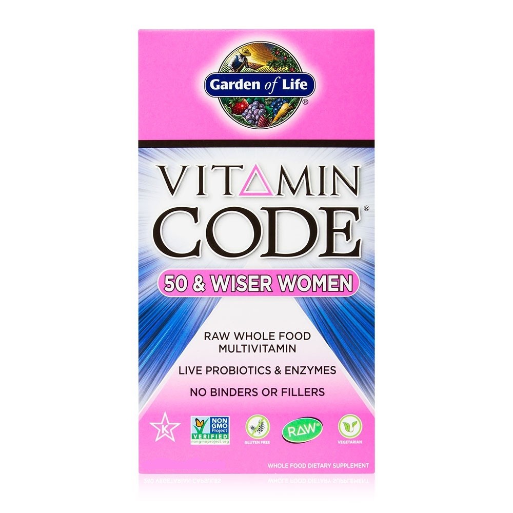 Garden of Life - Vitamin Code - 50 & Wiser Women's Multi - 120