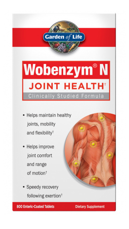 Garden of Life - Wobenzym N - 800 Enteric Coated Tablets