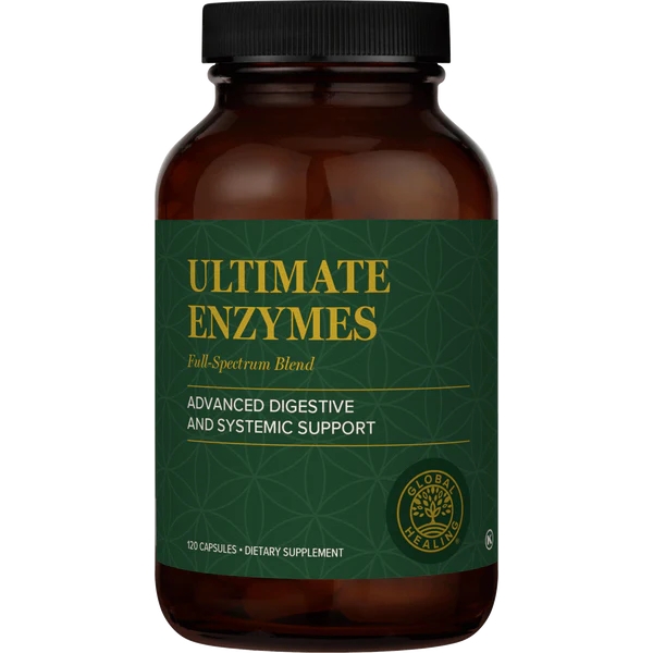 Global Healing - Veganzyme - 120 Capsules