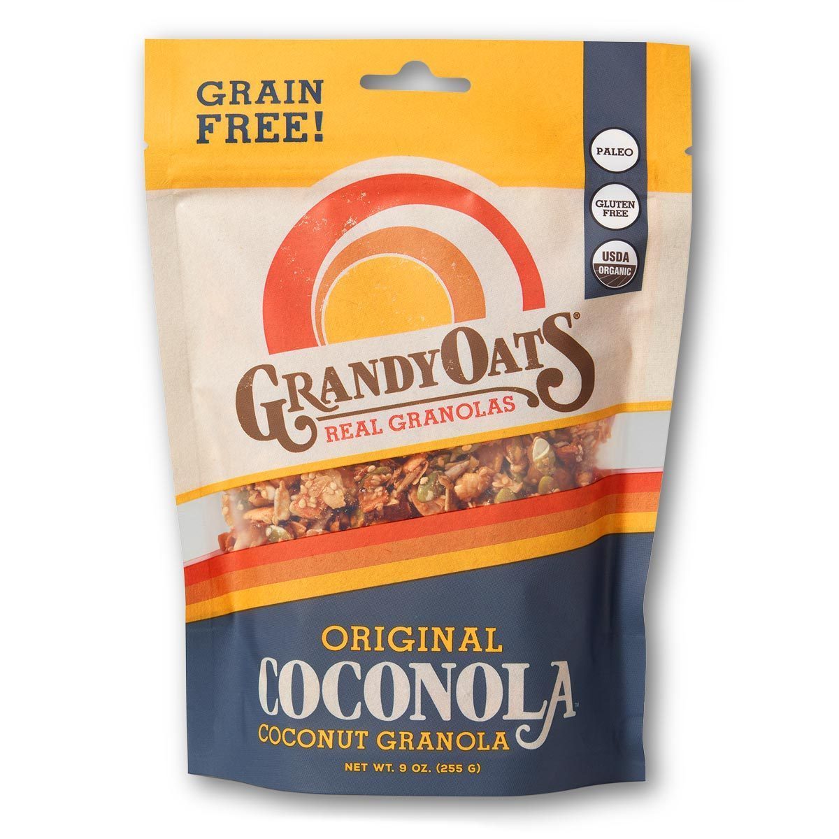 GrandyOats - Grain Free Original Coconola (Coconut Granola) - 9 oz
