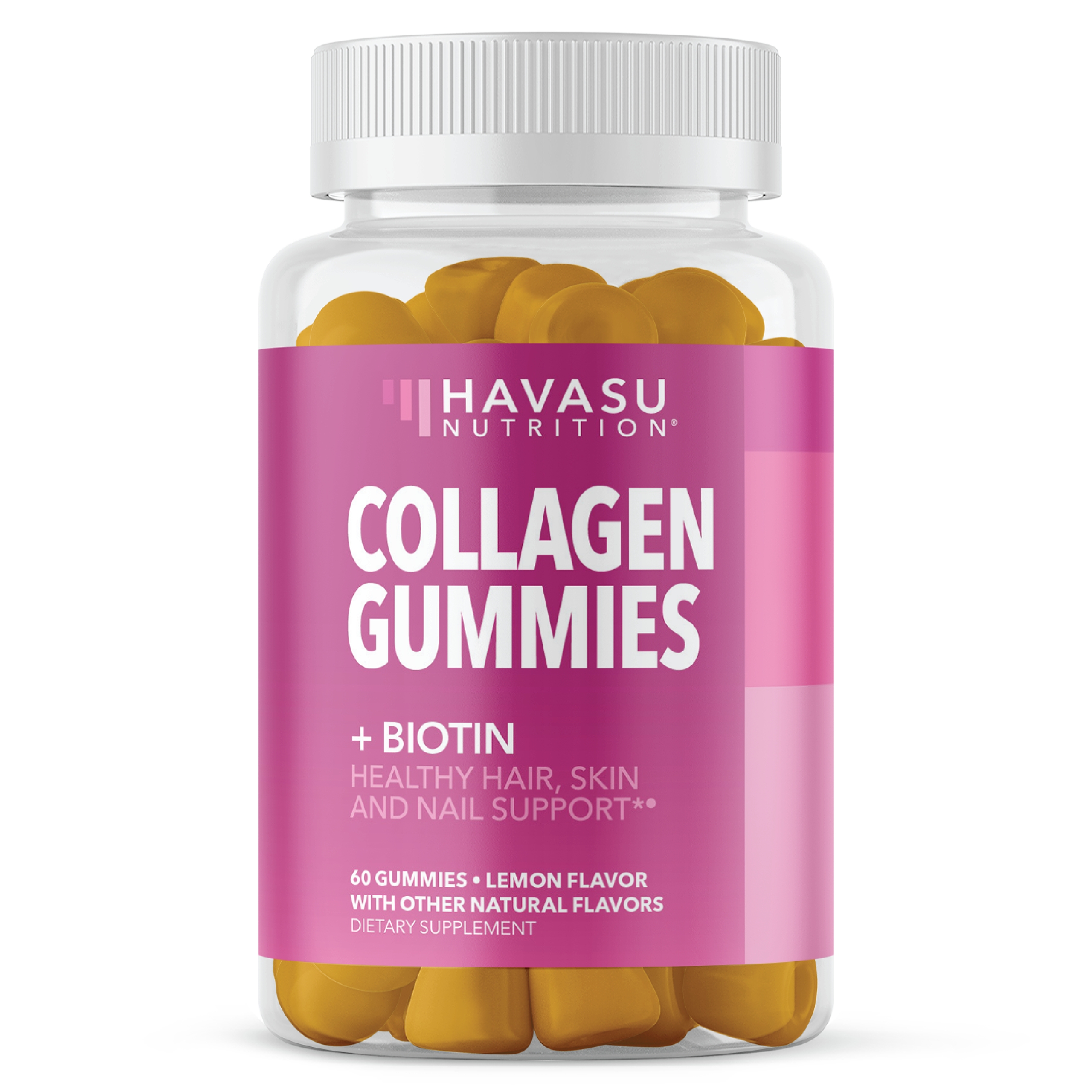 Havasu Nutrition - Collagen Gummies with 5,000 mcg Biotin - 60 Gummies