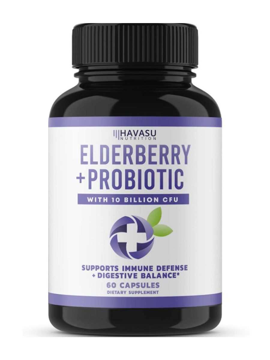 Havasu Nutrition - Elderberry + Probiotic with 10 Billion CFU - 60
