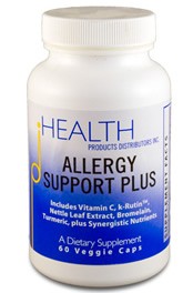 Health Products Distributors - Allergy Support Plus - 60 Veggie Caps