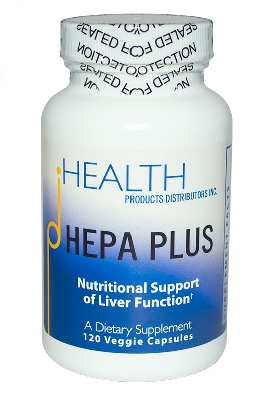 Health Products Distributors - Hepa Plus - 120 Veggie Capsules