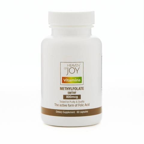 Heaven of Joy - Methylfolate 5 MTHF 800 mcg - 60 Capsules