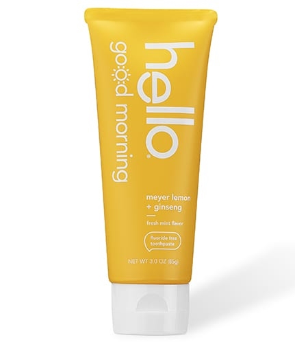 Hello - Good Morning Toothpaste (fluoride free) - Meyer Lemon +