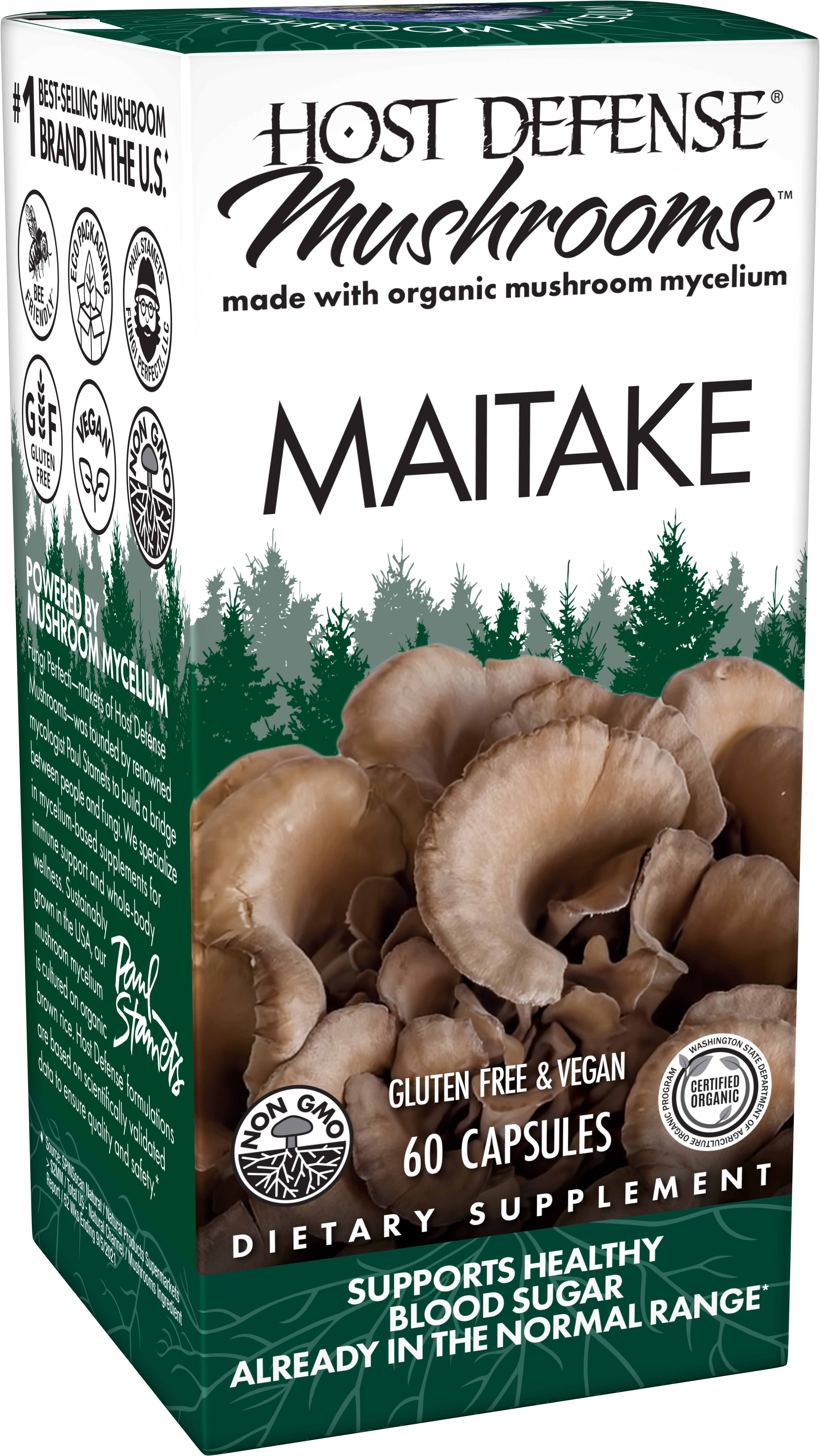 Host Defense - Maitake - 60 Capsules