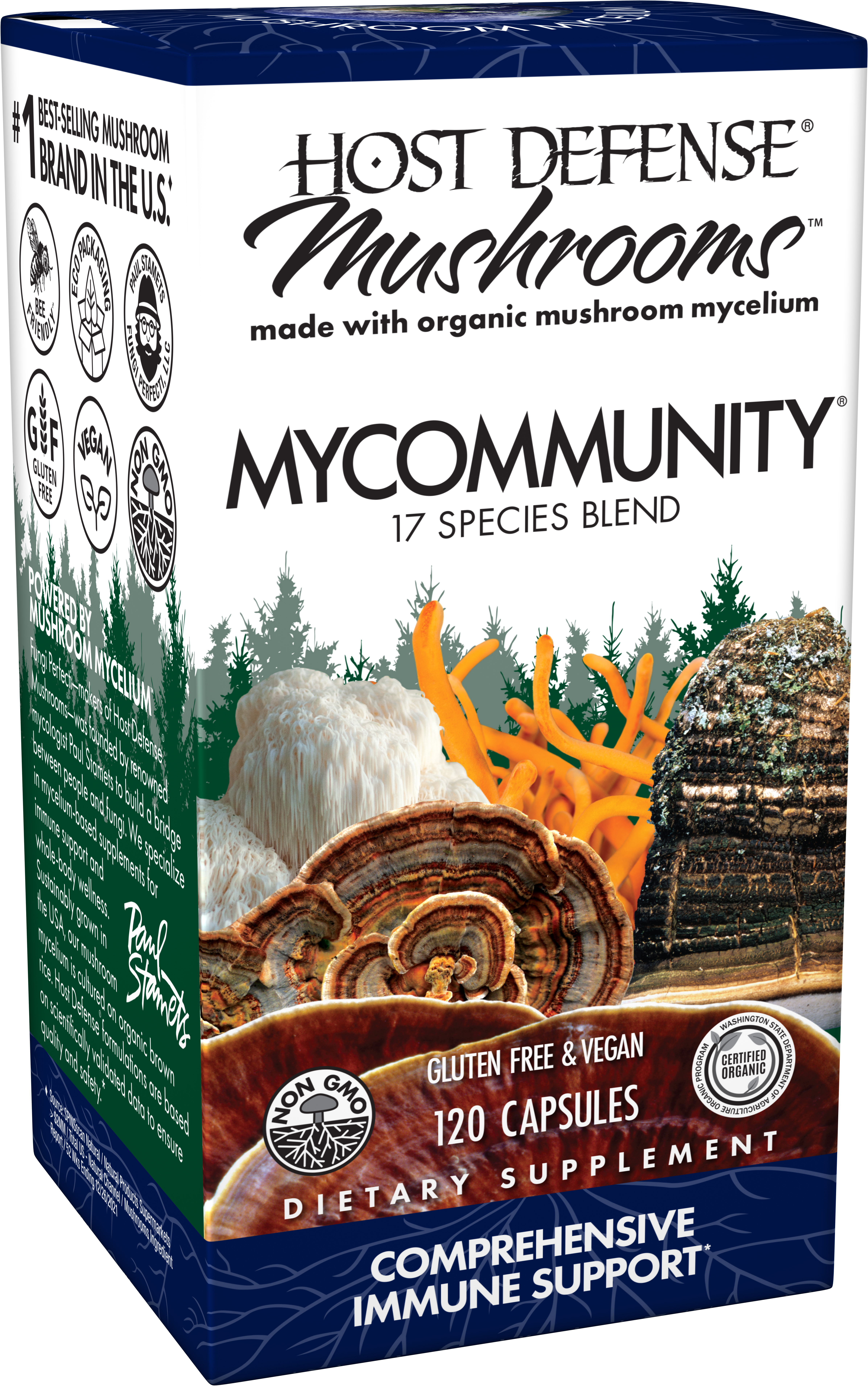 Host Defense - MyCommunity - 120 Vegetarian Capsules