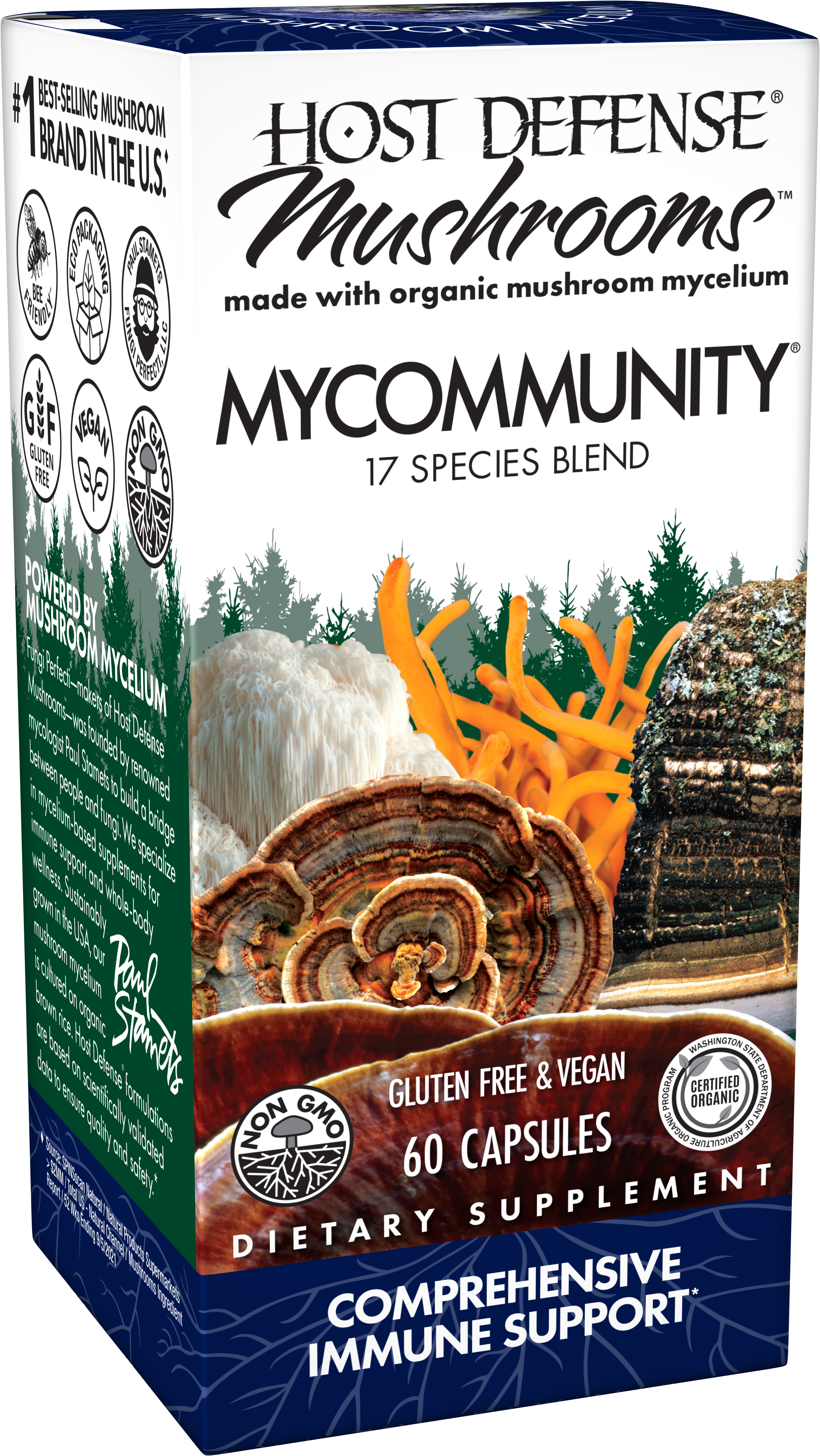 Host Defense - MyCommunity - 60 Vegetarian Capsules