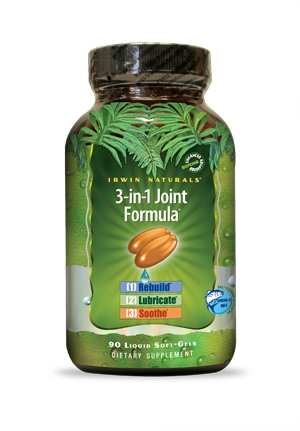 Irwin Naturals - 3-in-1 Joint Formula - 90 Liquid Soft-Gels