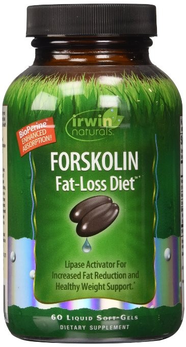 Irwin Naturals - Forskolin Fat-Loss Diet - 60 Liquid Soft-Gels