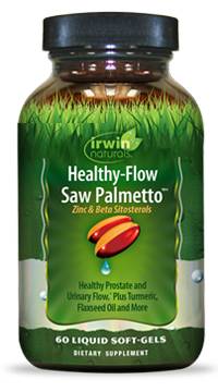 Irwin Naturals - Healthy-Flow Saw Palmetto - 60 Liquid Soft-Gels