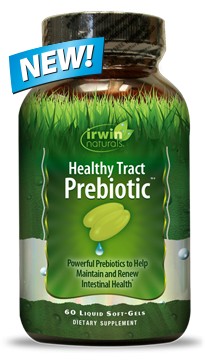 Irwin Naturals - Healthy Tract Prebiotic - 60 Liquid Soft-Gels