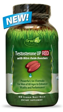 Irwin Naturals - Testosterone UP RED with Nitric Oxide Boosters - 60