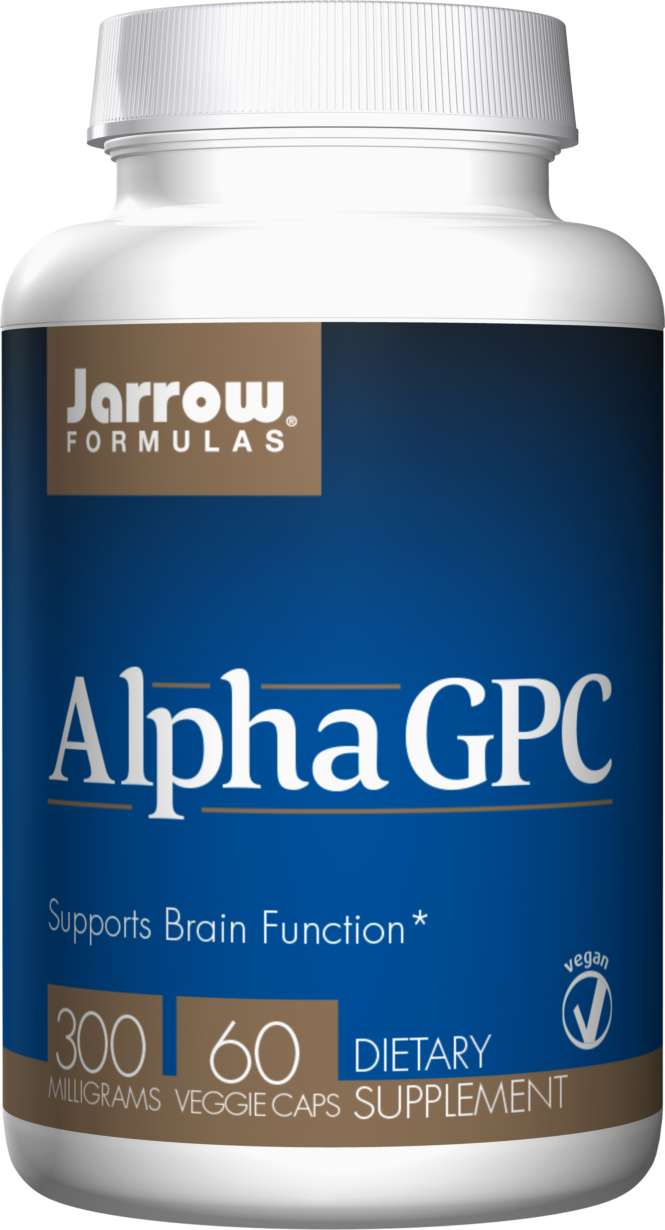 Jarrow Formulas - Alpha GPC 300 mg - 60 Veggie Capsules