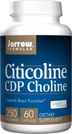 Jarrow Formulas - Citicoline CDP Choline 250 mg - 60 Capsules