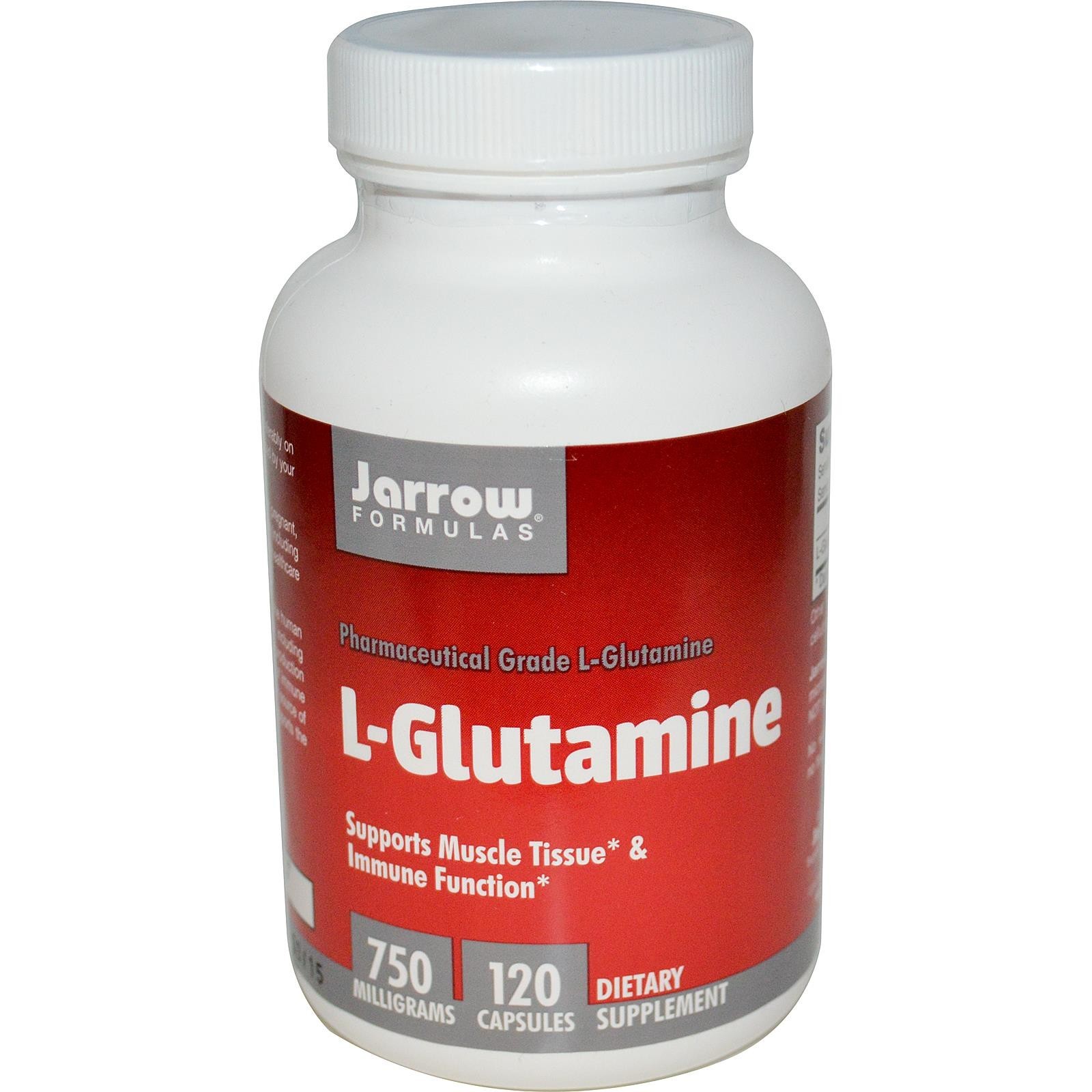 Jarrow Formulas - L-Glutamine 750 mg - 120 Capsules