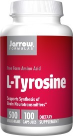 Jarrow Formulas - L-Tyrosine 500 mg - 100 Capsules