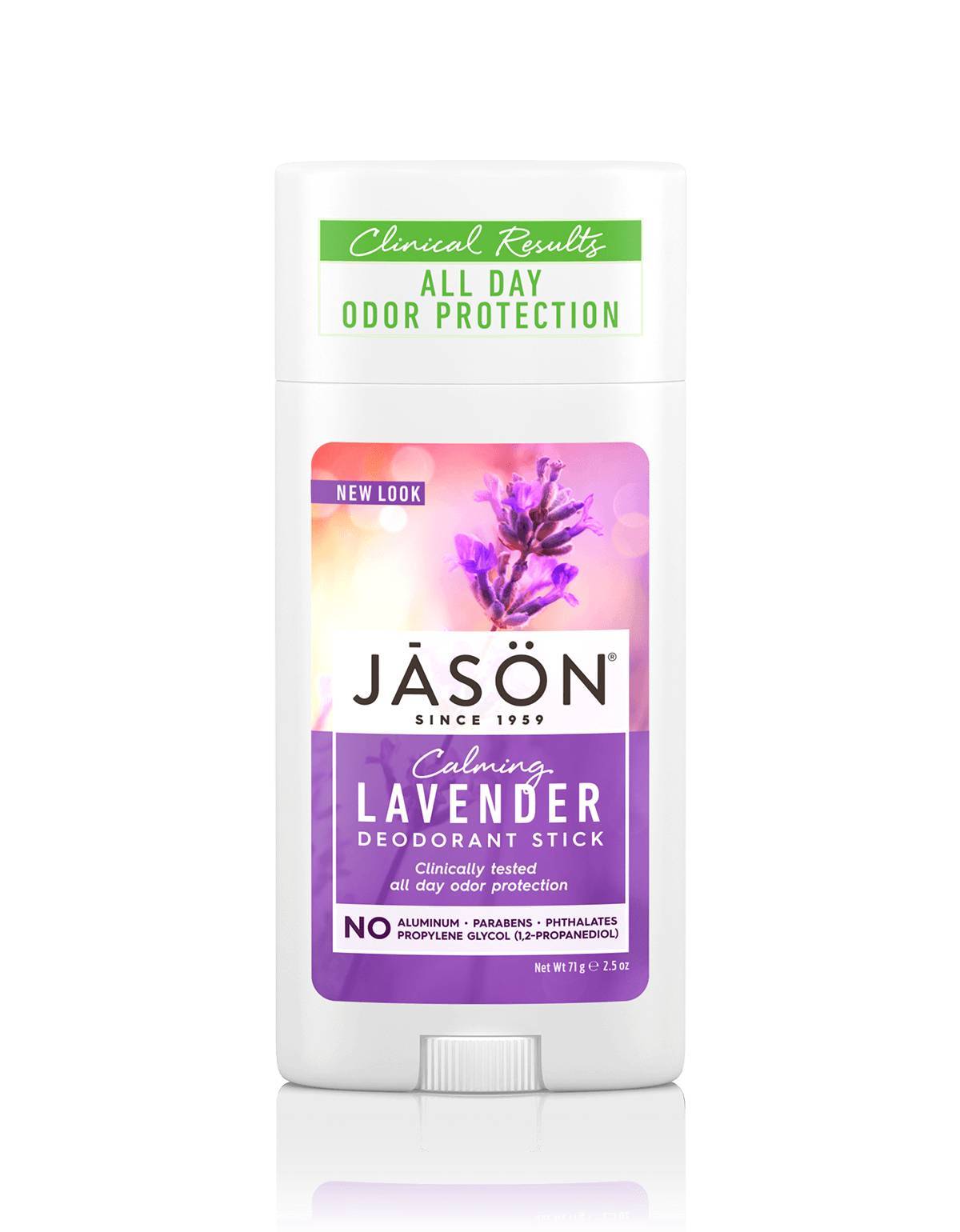 Jason Natural Products - Calming Lavender Deodorant Stick - 2.5 oz (71