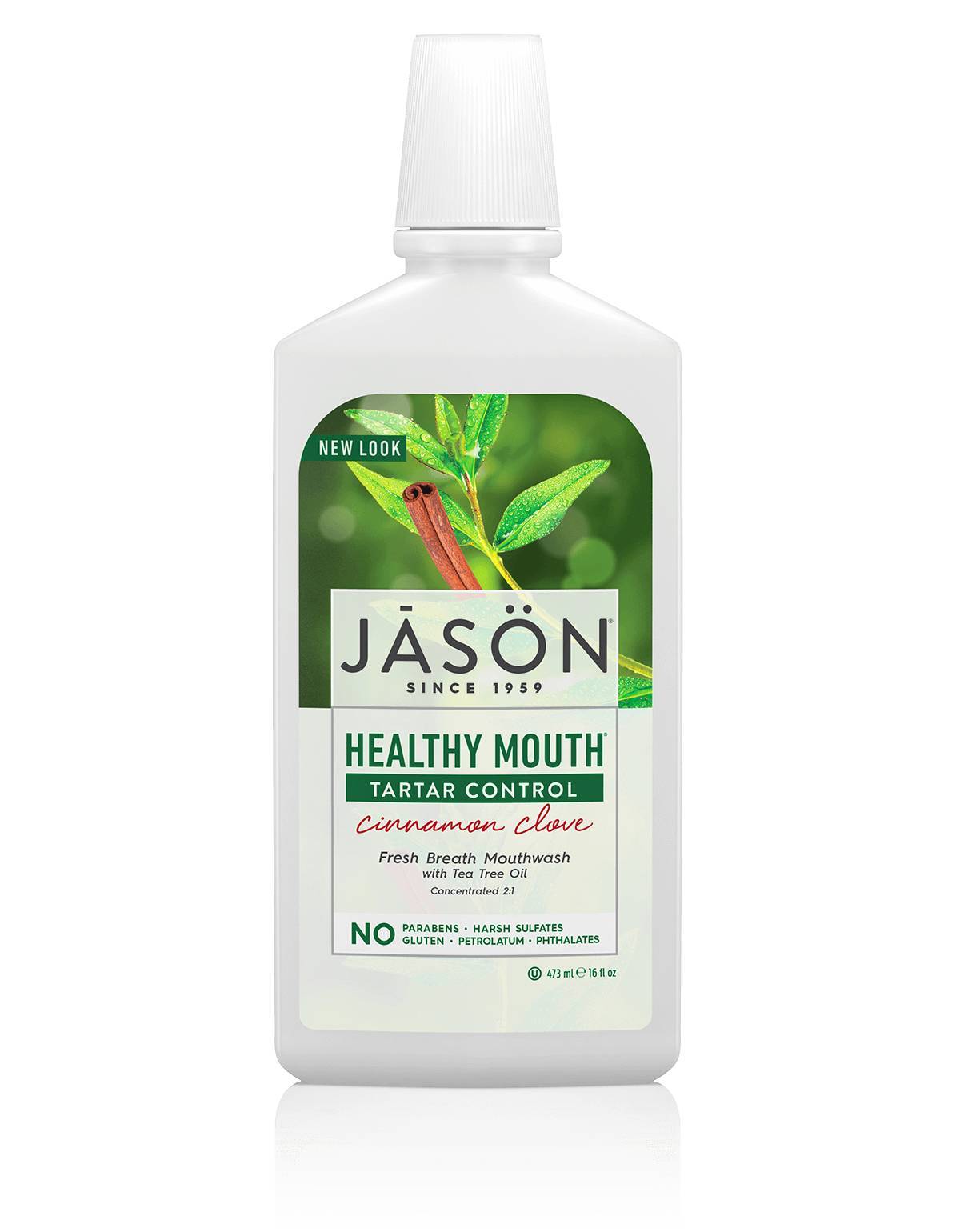 Jason Natural Products - Healthy Mouth Tartar Control, Cinnamon Clove