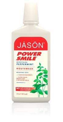 Jason Natural Products - PowerSmile Brightening Peppermint Mouthwash