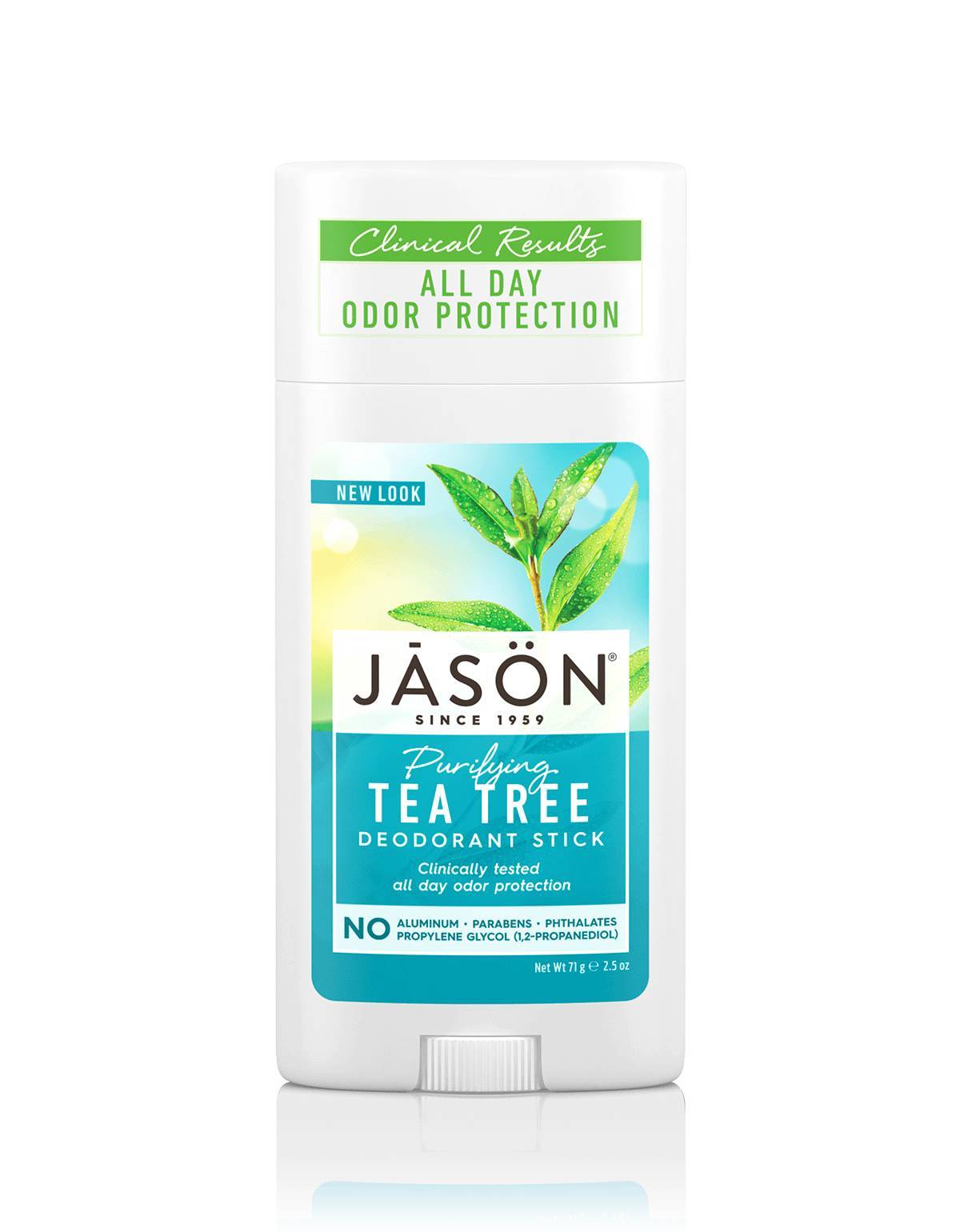Jason Natural Products - Purifying Tea Tree Deodorant Stick - 2.5 oz