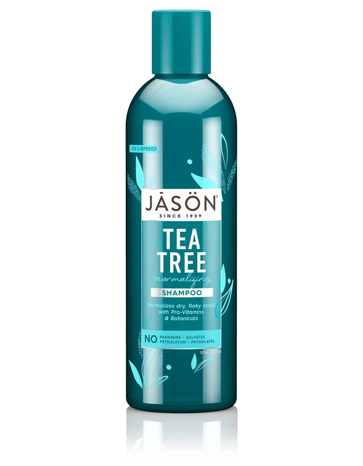 Jason Natural Products - Normalizing Tea Tree Shampoo - 17.5 fl. oz