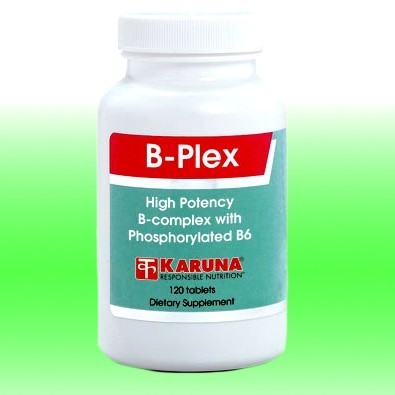 Karuna Health - B-Plex with Phosphorylated B6 - 120 Tablets