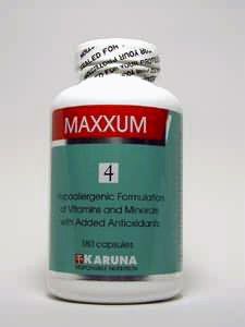 Karuna Health - Maxxum 4 - 180 Vegetarian Capsules