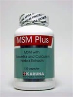 Karuna Health - MSM Plus - 120 Vegetarian Capsules