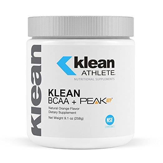 Klean Athlete - Klean BCAA + Peak ATP, Natural Orange Flavor - 9.1 oz