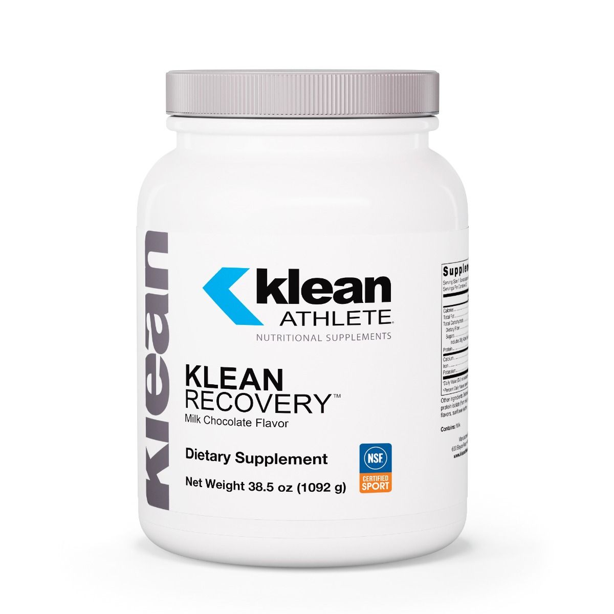 Klean Athlete - Klean Recovery Milk Chocolate Flavor - 38.5 oz (1092