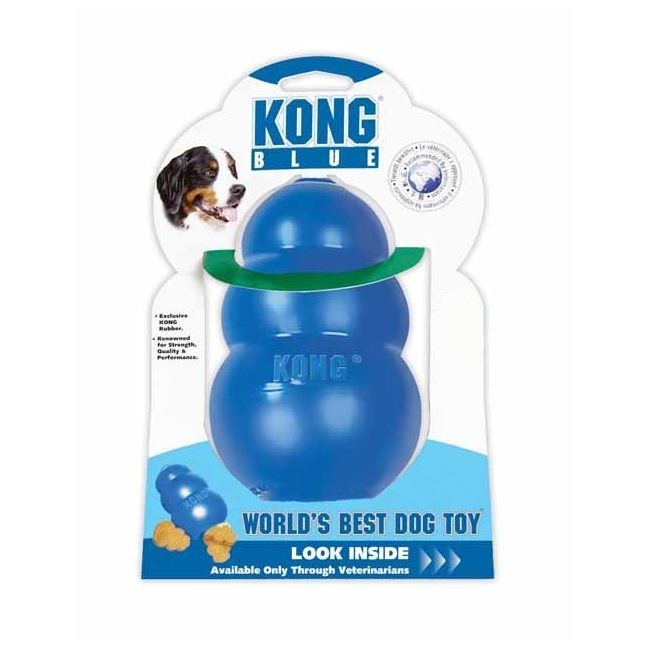 Kong - KONG Blue Toy for Large Dogs (30-65 lbs / 15-30 kg) - 1 Count