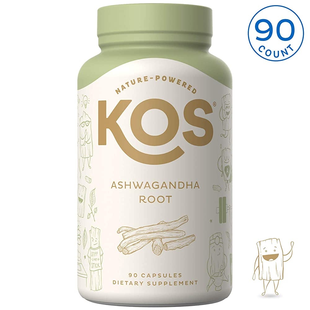 KOS - Ashwagandha Root - 90 Capsules
