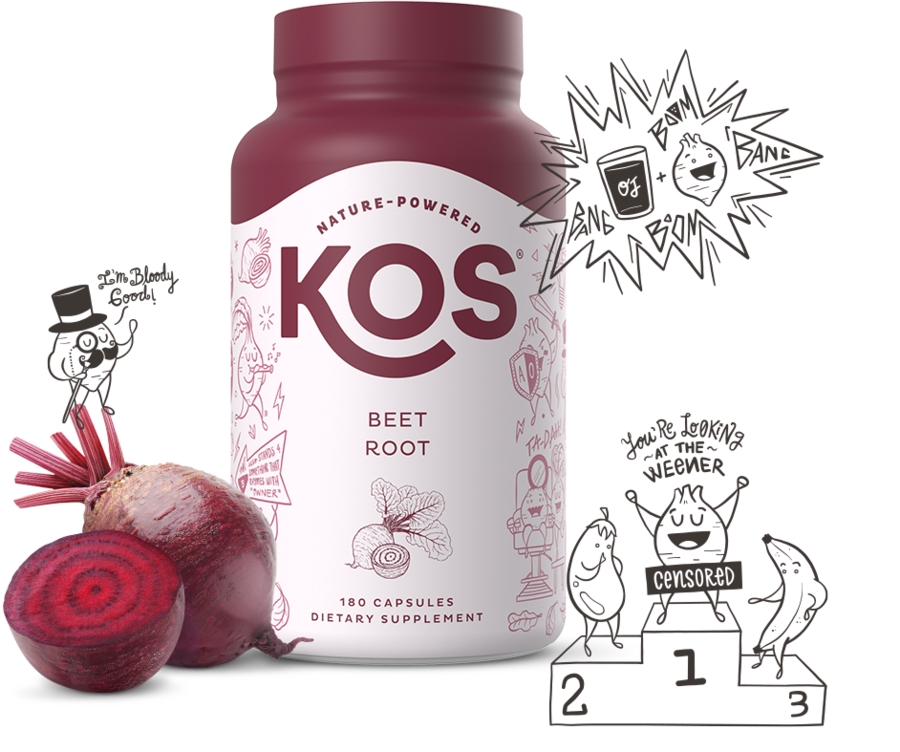 KOS - Beet Root - 180 Capsules