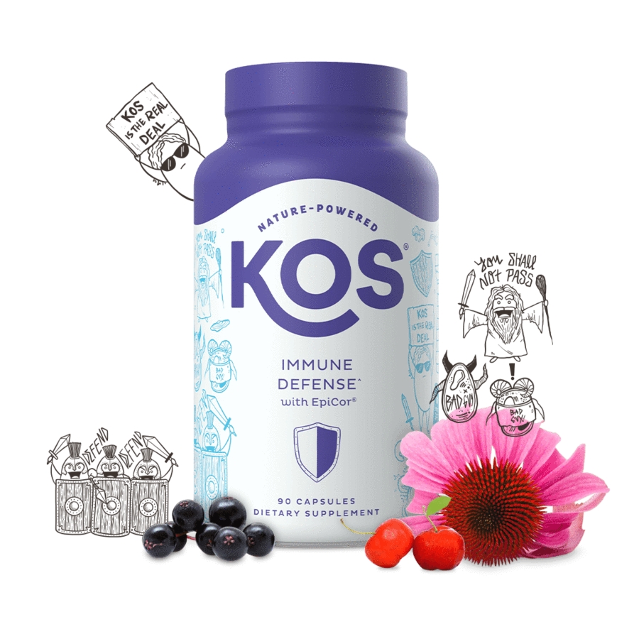 KOS - Immune Defense^ (with EpiCor) - 90 Capsules