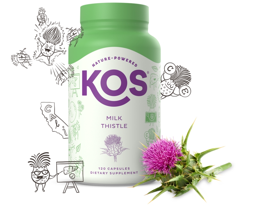 KOS - Milk Thistle - 120 Capsules