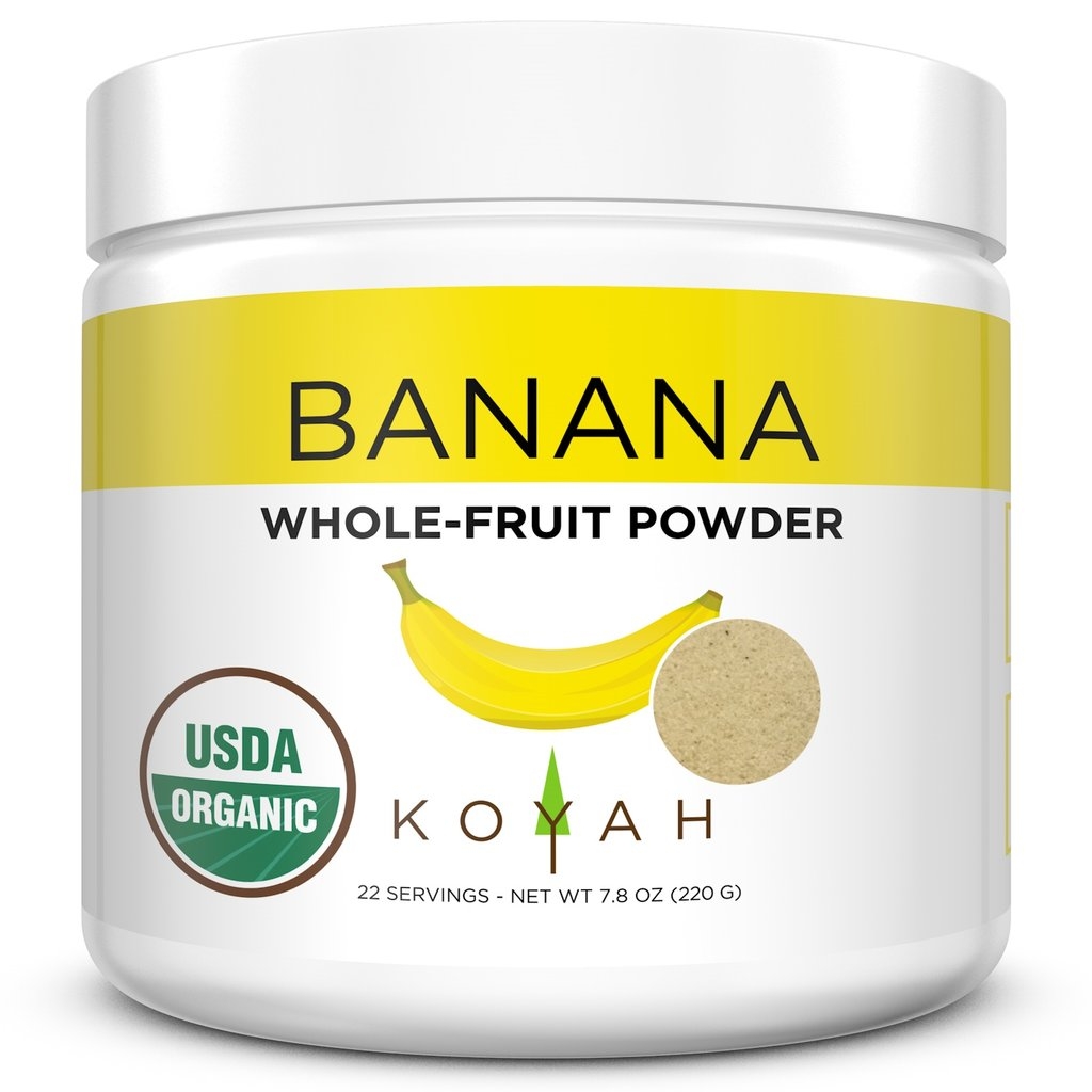 Koyah - Organic Banana Powder - 7.8 oz (220 Grams)