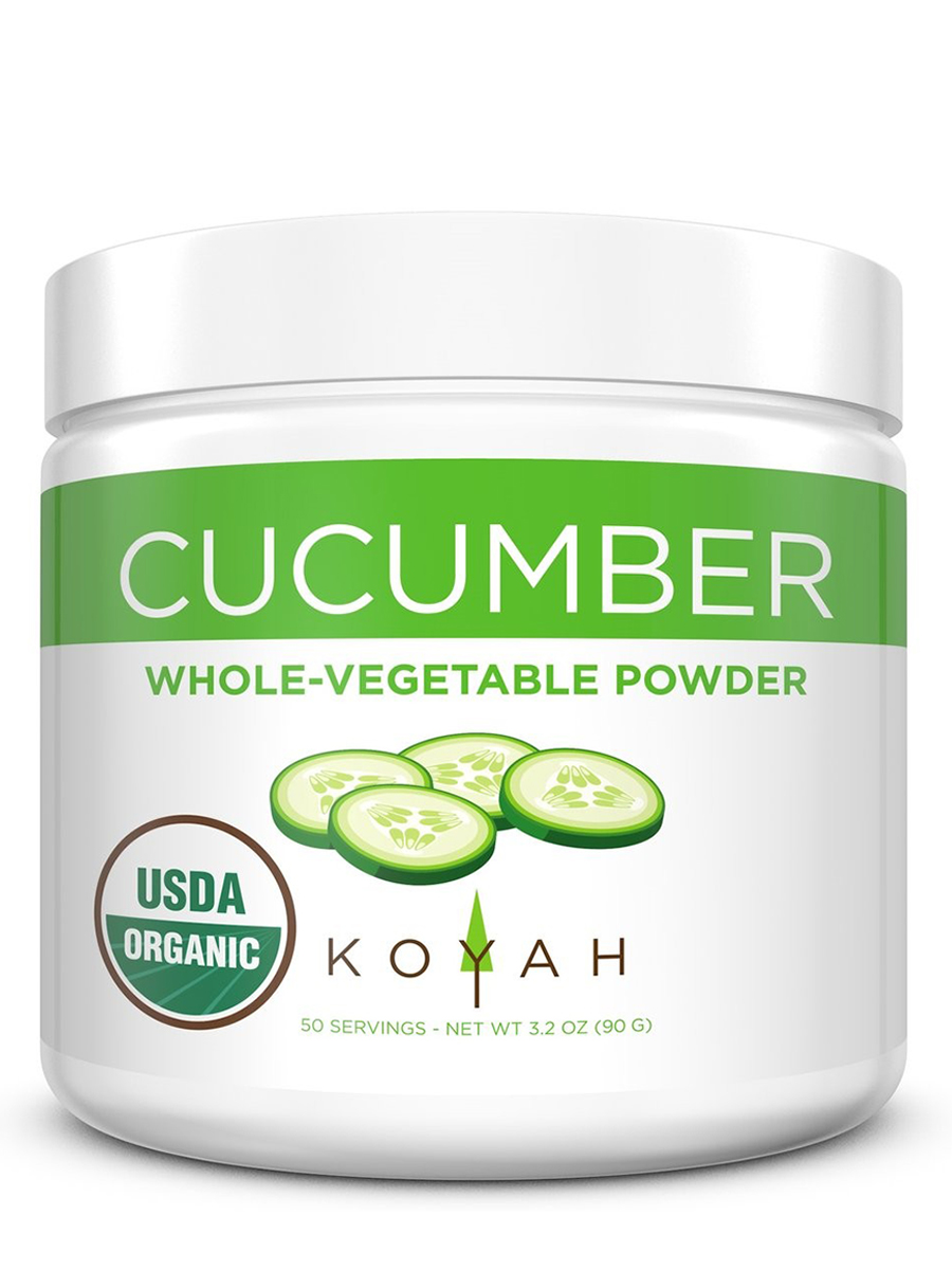 Koyah - Organic Cucumber Powder - 3.2 oz (90 Grams)
