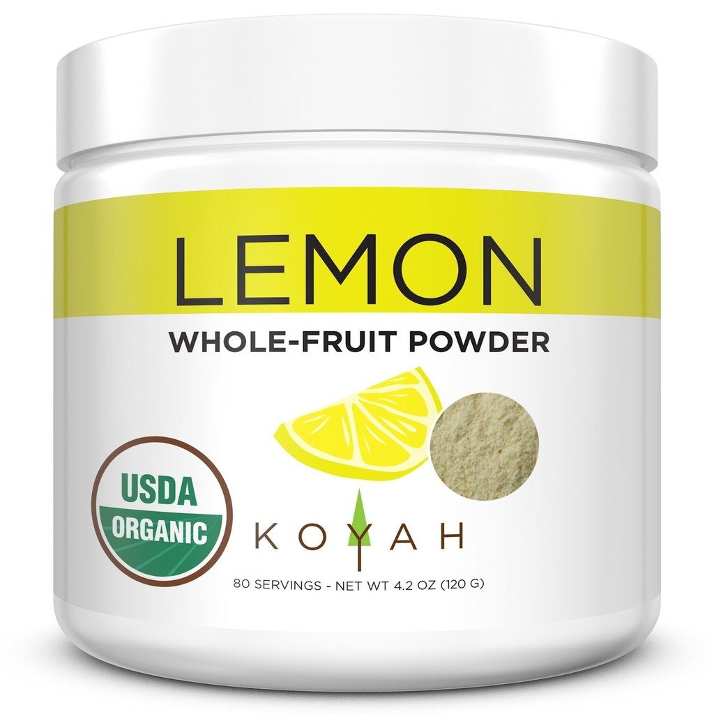Koyah - Organic Lemon Powder - 4.2 oz (120 Grams)