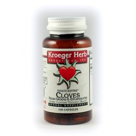Kroeger Herb - Cloves - 100 Vegetarian Capsules